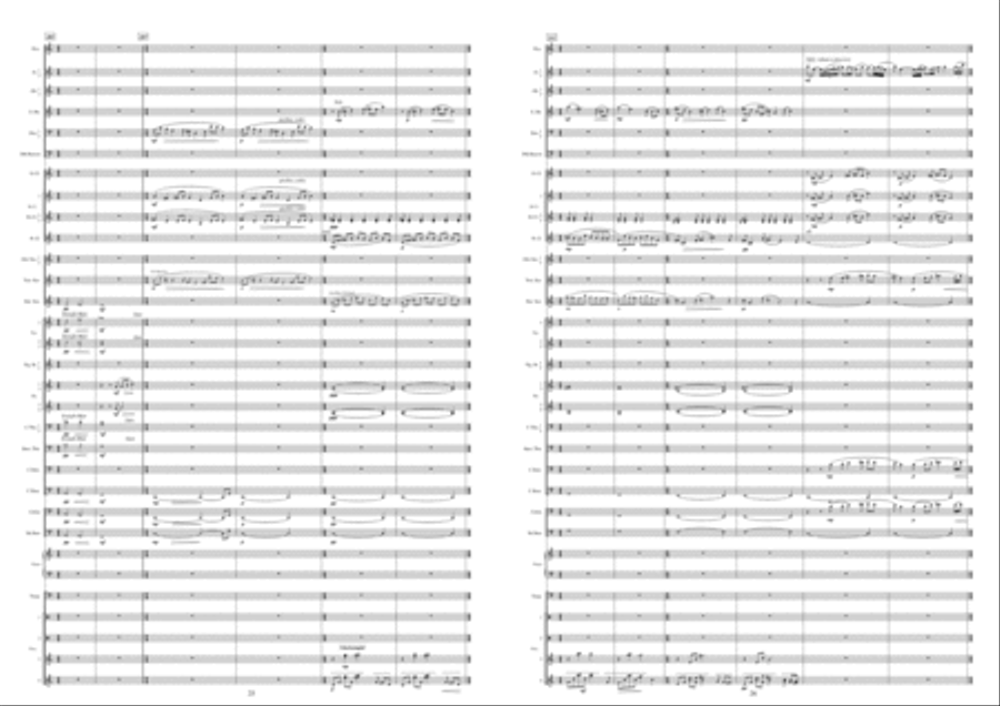 Symphony No. 2: States Of Mind, Opus 87 Concert Band scores gallery preview page 14