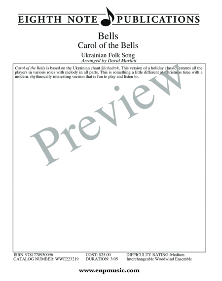 Bells - Carol of the Bells
