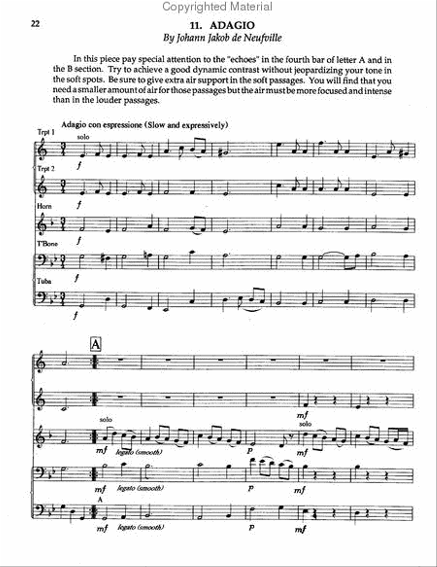 Progressive Brass Quintet Brass Quintet scores gallery preview page 11