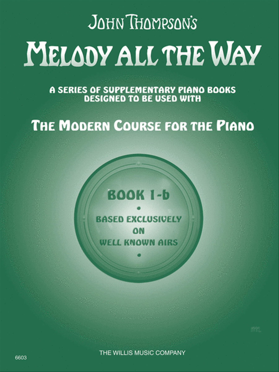Melody All the Way – Book 1b Piano Method scores gallery preview page 1