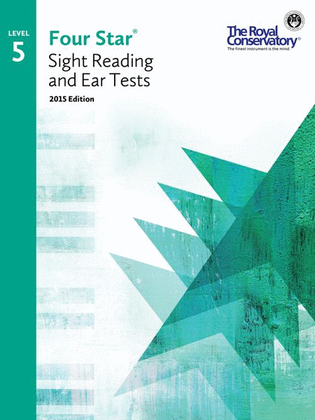 Book cover for Four Star Sight Reading and Ear Tests Level 5