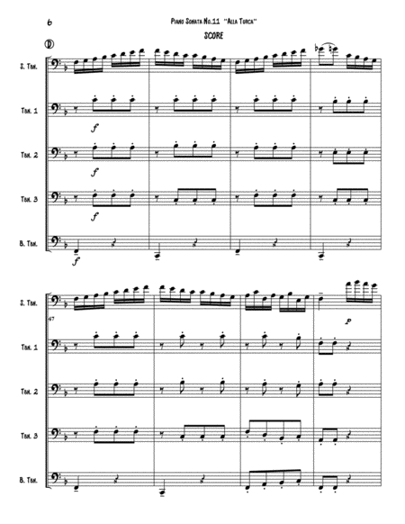 Piano Sonata No.11 "Alla Turca" Turkish March image number null