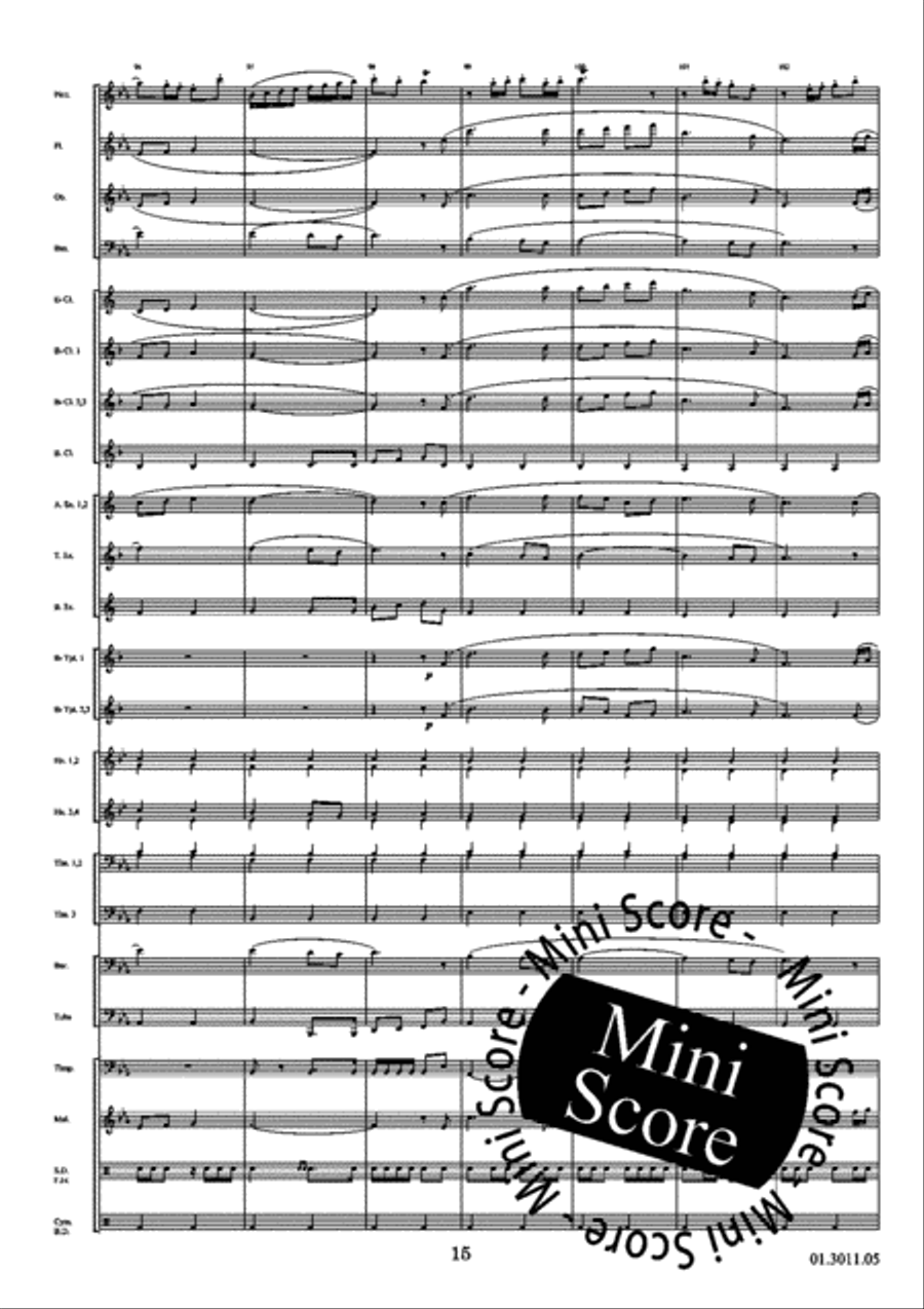 A Commenda Concert Band scores gallery preview page 19