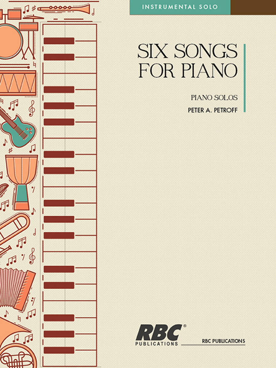 Six Songs For Piano Piano Solo scores gallery preview page 1