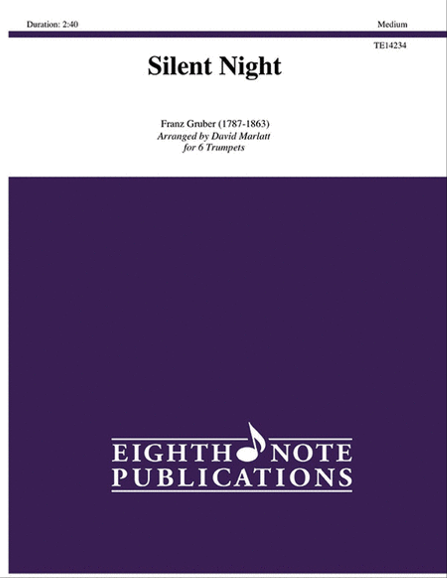 Silent Night Small Ensemble scores gallery preview page 1