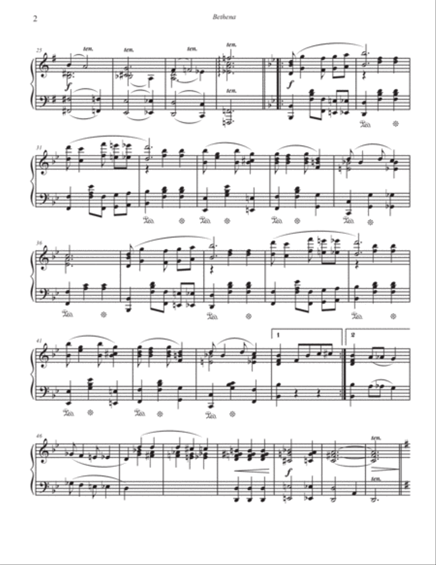Three Ragtime Waltzes by Scott Joplin (Bethena, Bink’s Waltz, Pleasant Moments) - Piano Solo Piano Solo scores gallery preview page 5