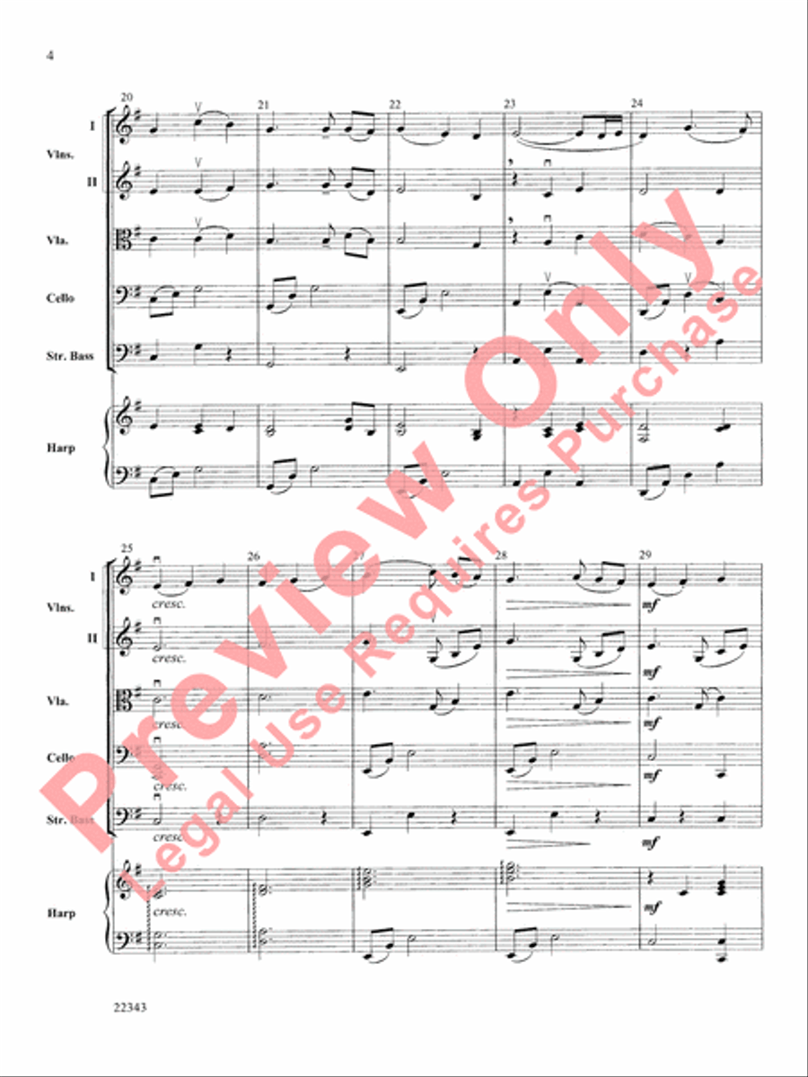 The Lovers' Waltz String Orchestra scores gallery preview page 5