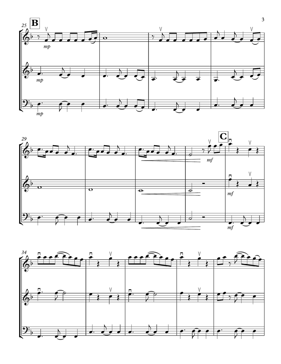 Photograph String Trio scores gallery preview page 3