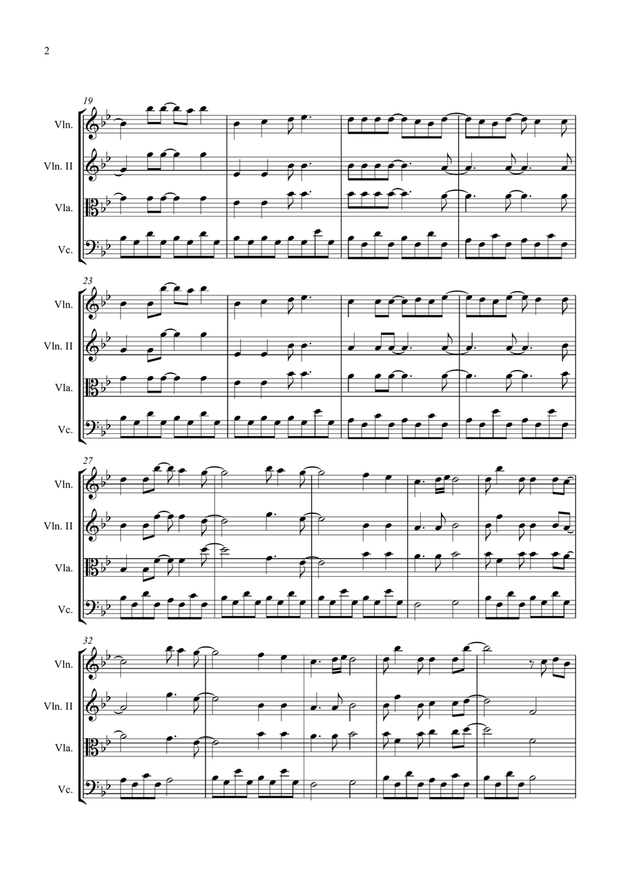 The Call String Quartet scores gallery preview page 2