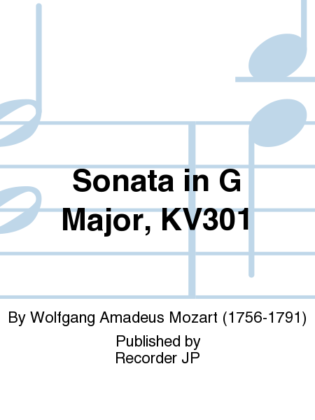 Sonata in G Major, KV301