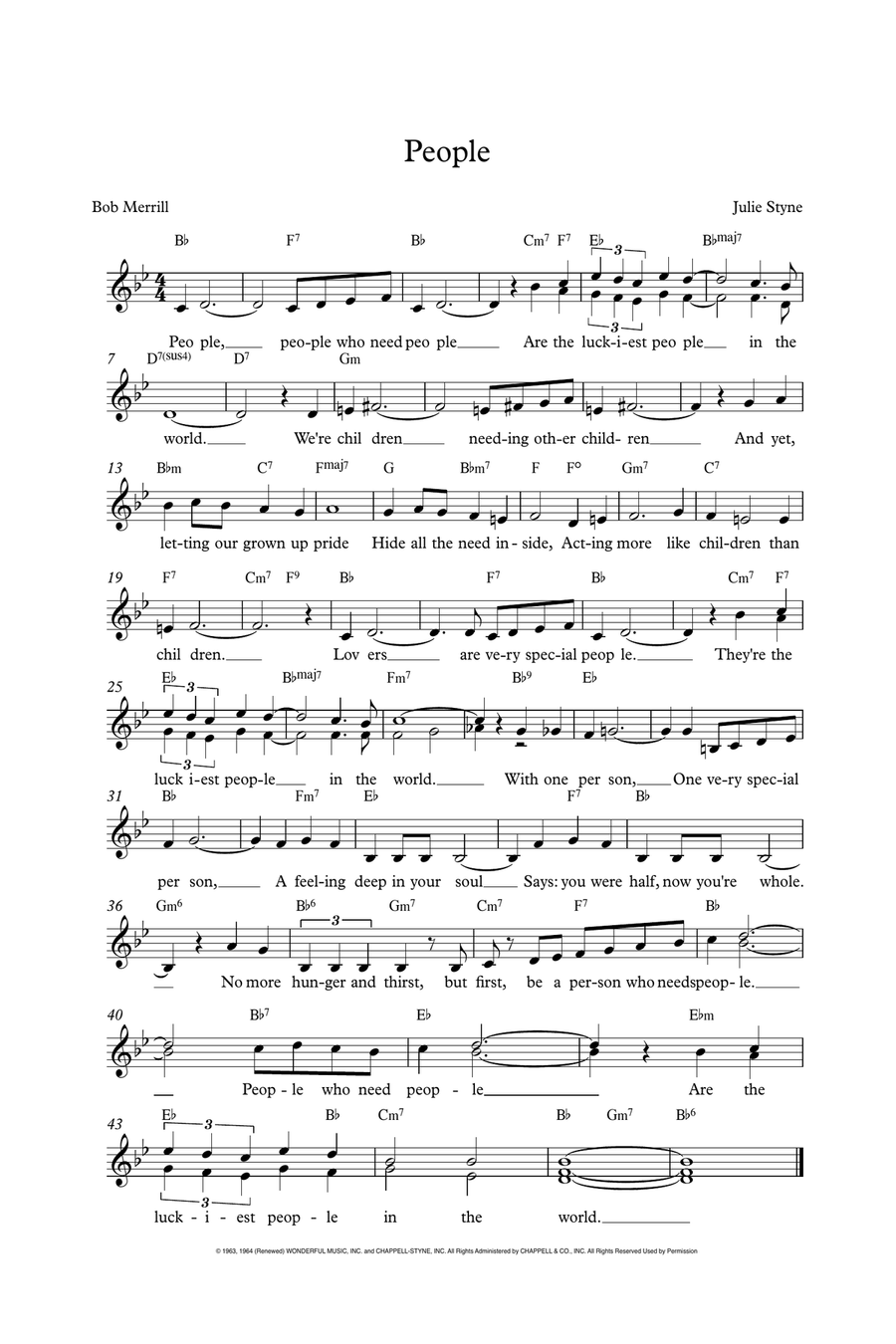 People 2-Part scores gallery preview page 1