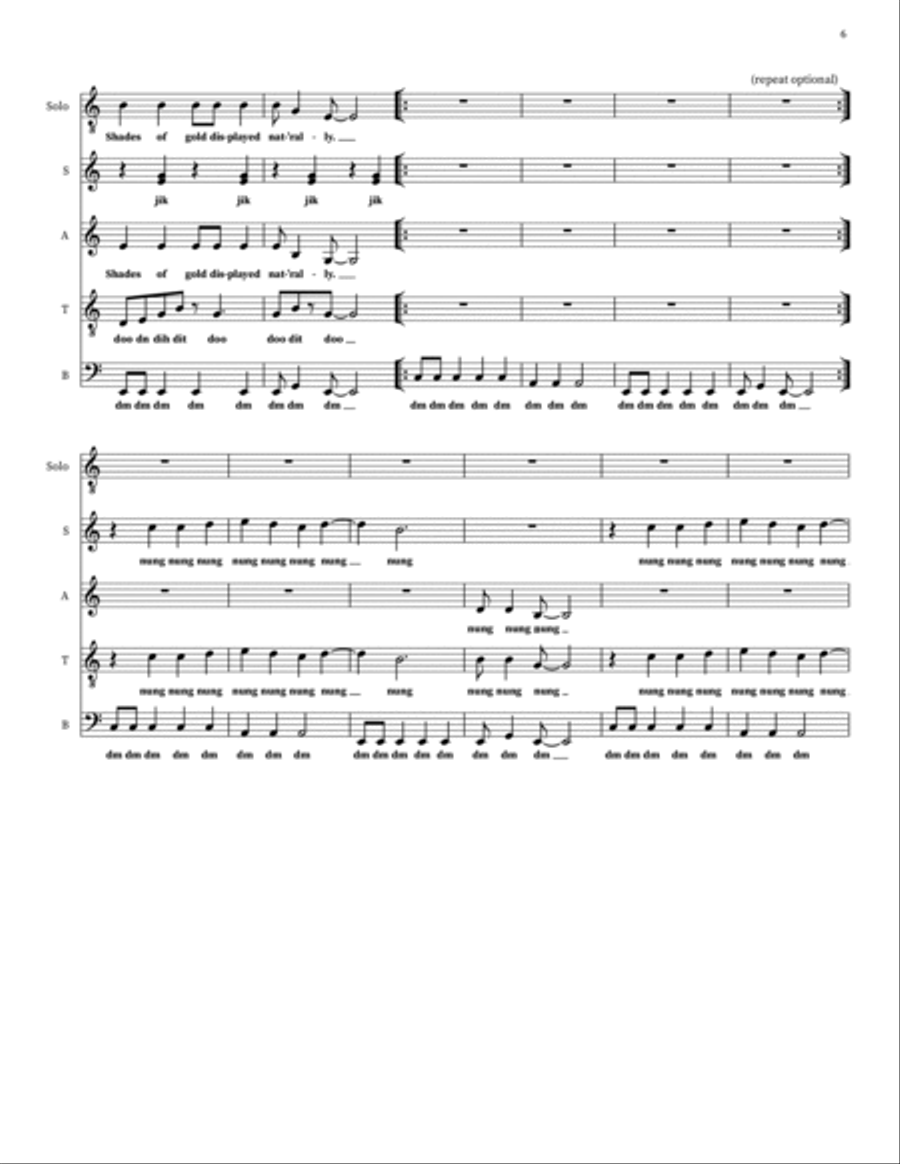 Amber 4-Part scores gallery preview page 6