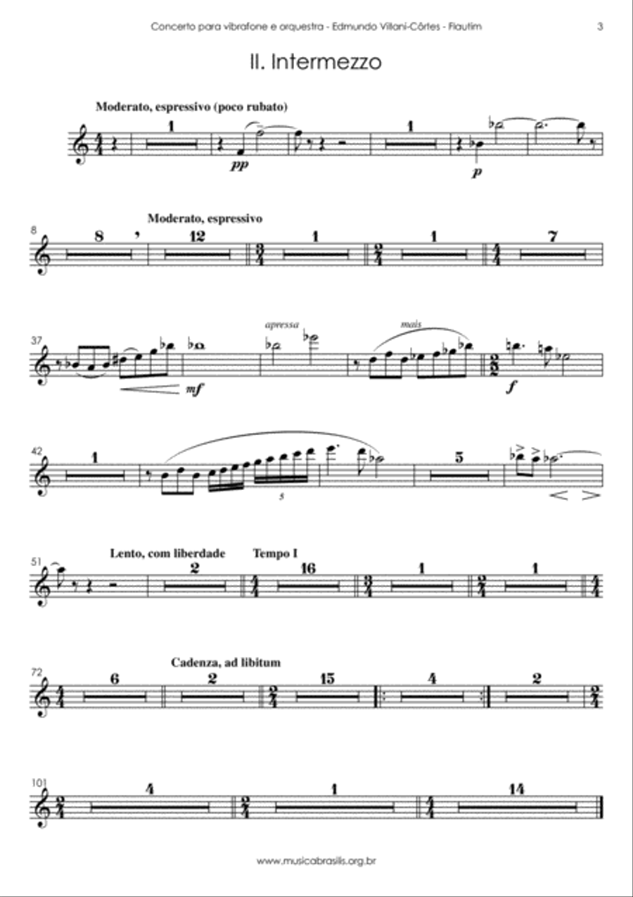 Concerto para vibrafone e orquestra (partes) Full Orchestra scores gallery preview page 5