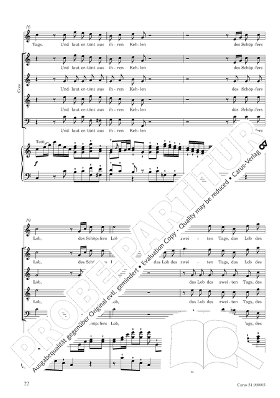 The Creation (Die Schopfung) The Creation (Die Schopfung) 4-Part scores gallery preview page 25