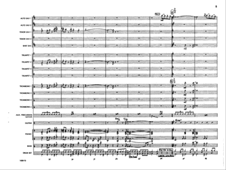 Buffalo Wings Buffalo Wings Jazz Ensemble scores gallery preview page 5