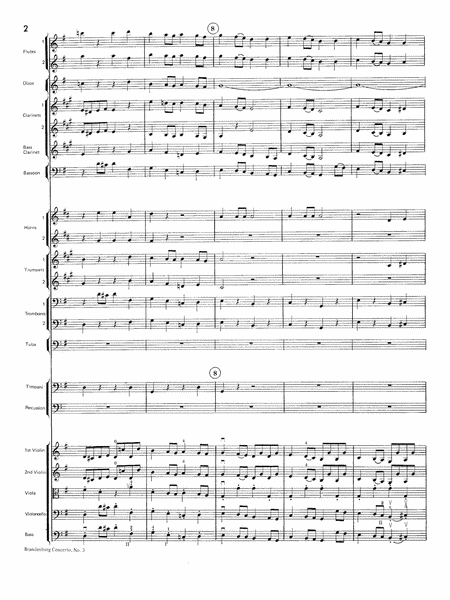 Brandenburg Sinfonia: Score