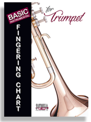 Book cover for Basic Fingering Chart for Trumpet