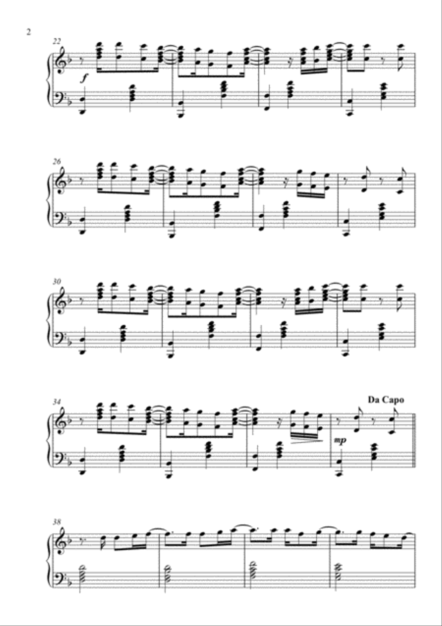 Birth of Light Birth of Light Piano Solo scores gallery preview page 2