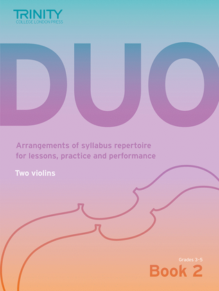 Book cover for Duo - Two Violins: Book 2 (Grades 3-5)