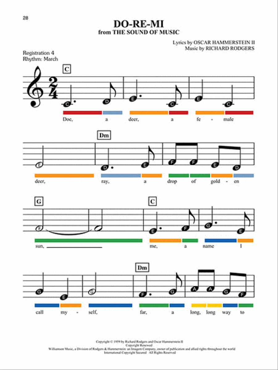 More Kid's Songfest Electronic Keyboard scores gallery preview page 4
