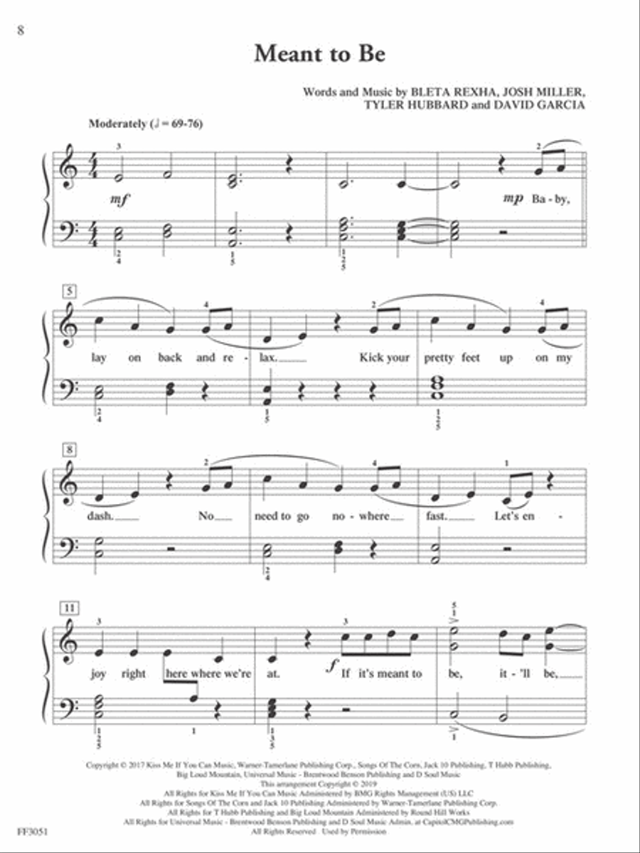 ChordTime® Piano Hits Piano Method scores gallery preview page 4