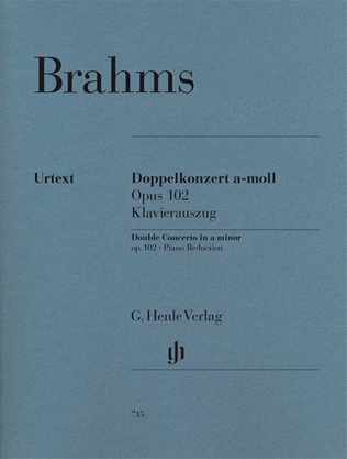 Book cover for Double Concerto in A Minor, Op. 102