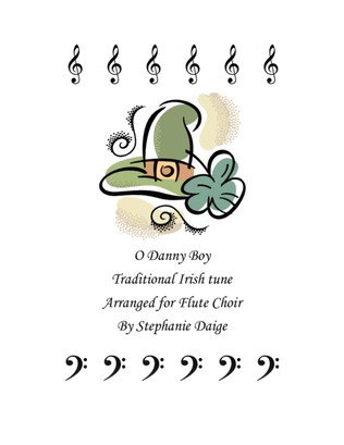 Book cover for O Danny Boy for Flute Choir