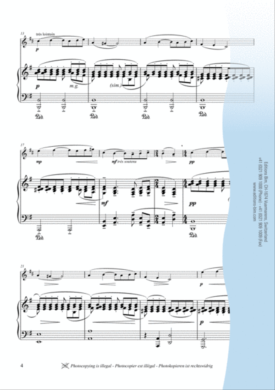 Pavane English Horn scores gallery preview page 3