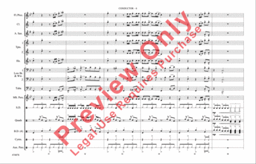 Think Marching Band scores gallery preview page 7