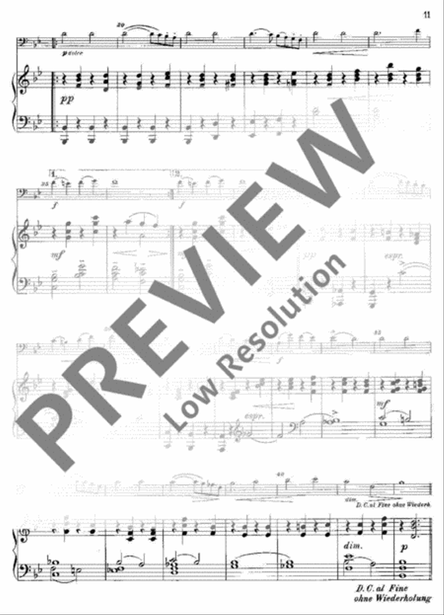 Ten Miniatures Cello scores gallery preview page 12