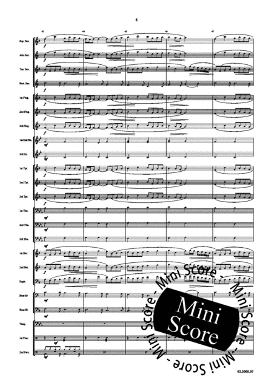Salt and Pepper Fanfare Band scores gallery preview page 12