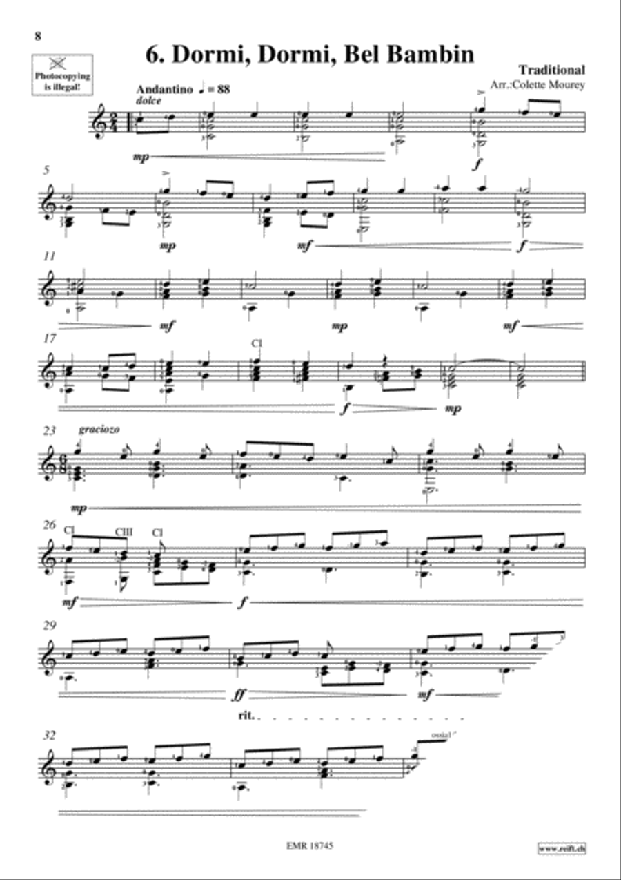 20 Greatest Christmas Hits Guitar scores gallery preview page 8