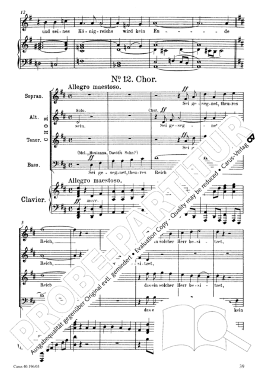 Die Geburt Christi SSA scores gallery preview page 40