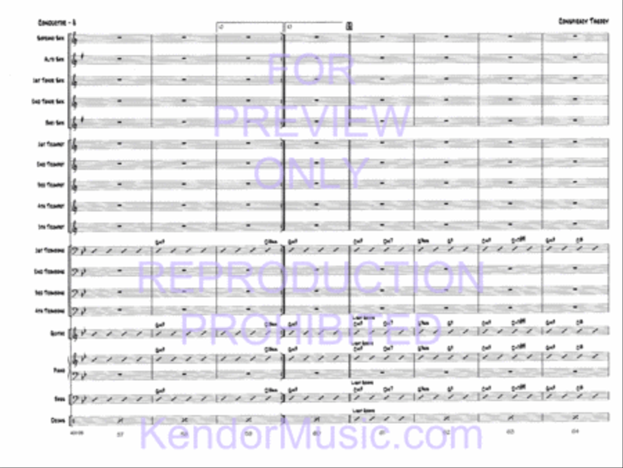 Conspiracy Theory Jazz Ensemble scores gallery preview page 10