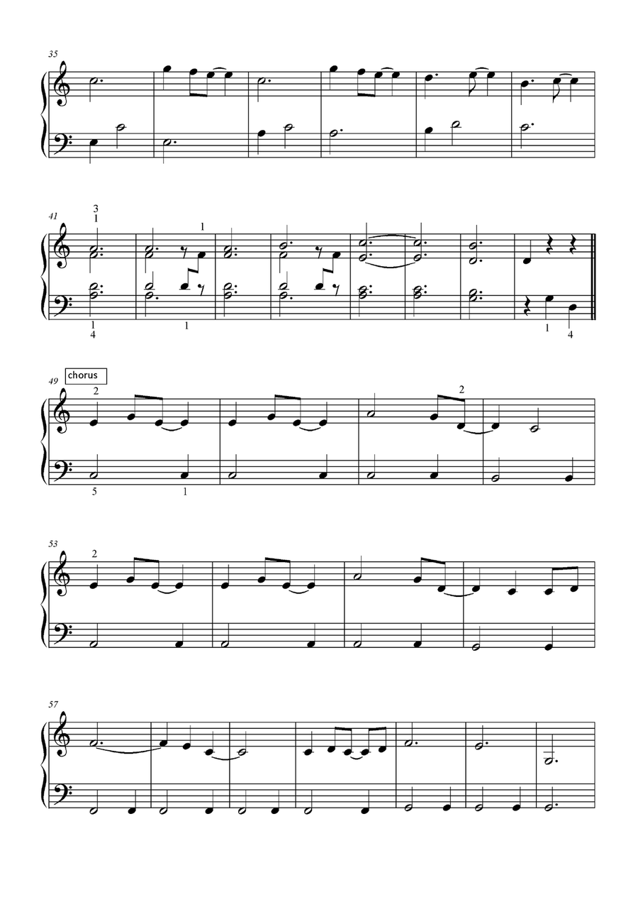 A Thousand Years A Thousand Years Easy Piano scores gallery preview page 2