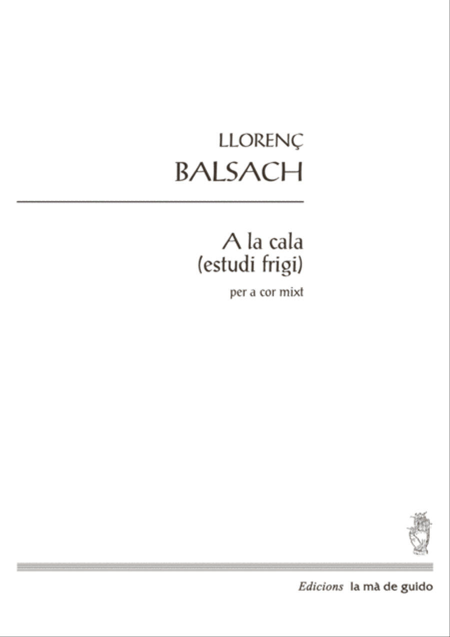 A la cala A la cala 4-Part scores gallery preview page 1