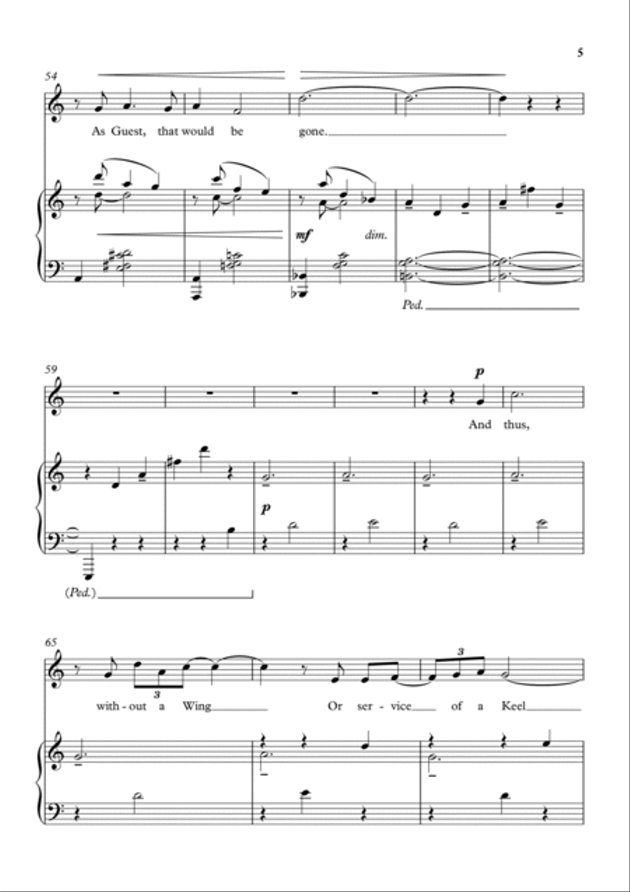 Two Songs Voice Solo scores gallery preview page 6