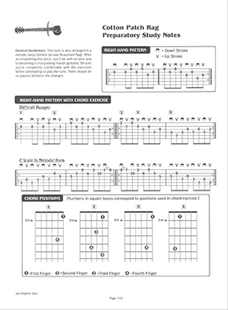 Guitar Crosspicking Technique Acoustic Guitar scores gallery preview page 2
