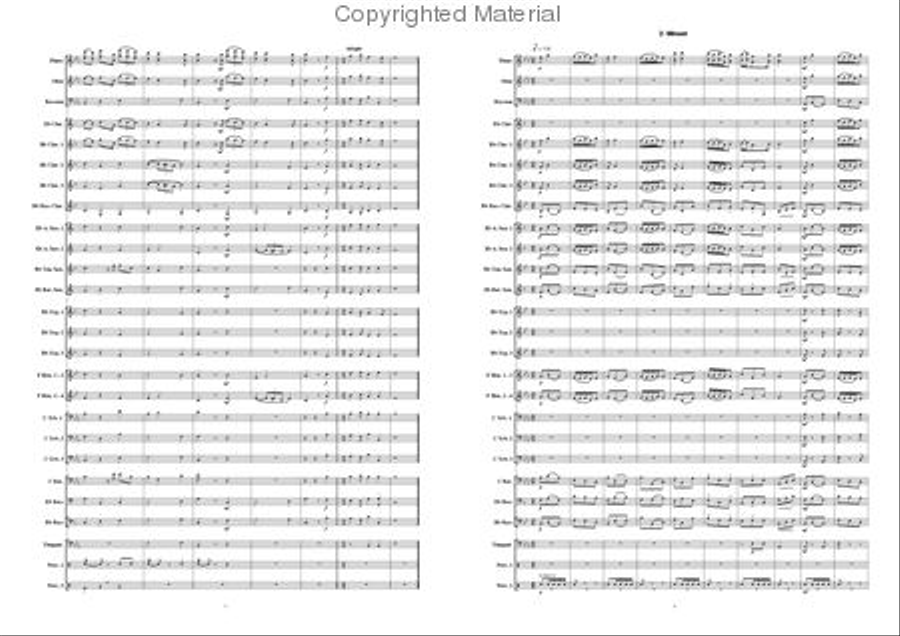 Samson Concert Band scores gallery preview page 3
