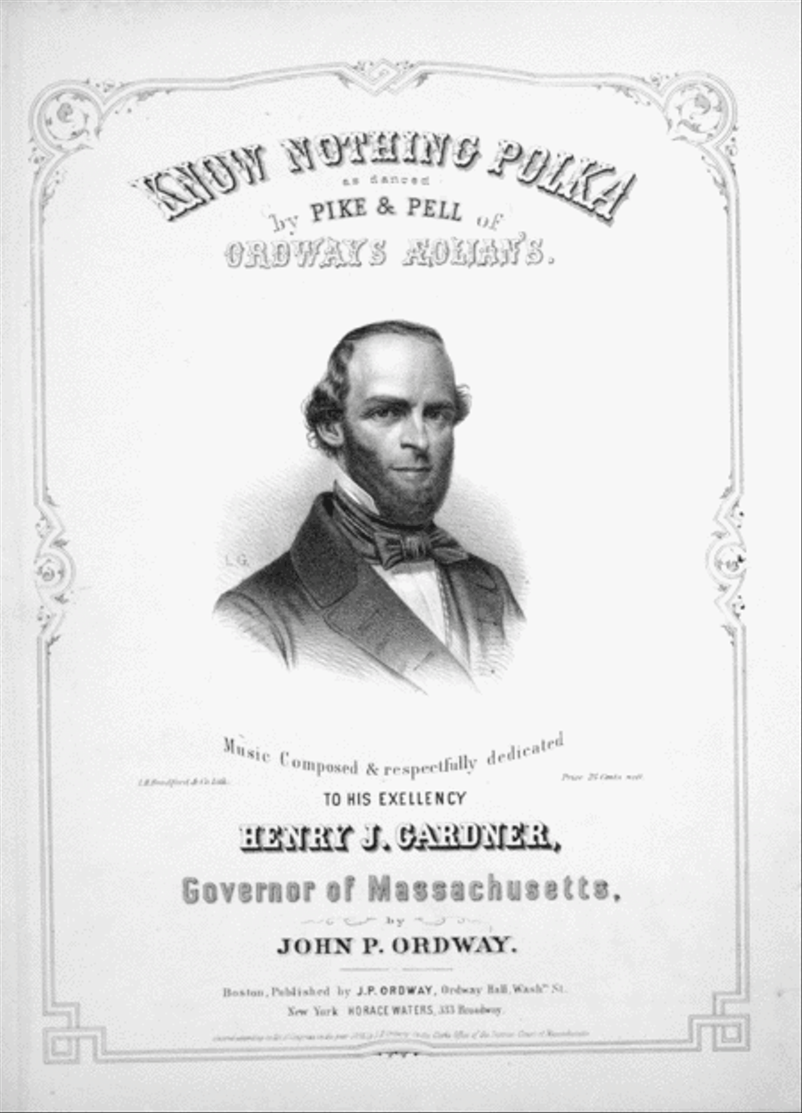 Know Nothign Polk Piano Solo scores gallery preview page 1