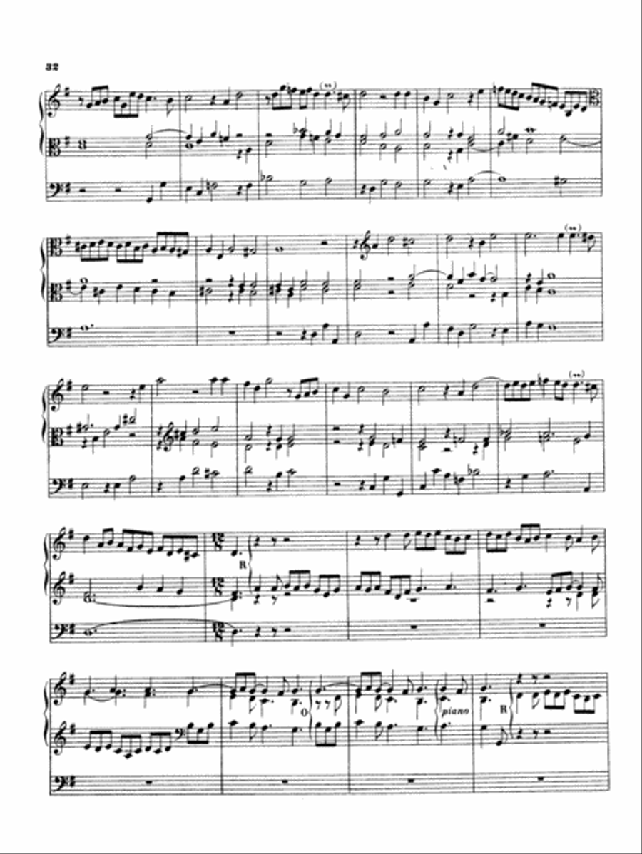 Buxtehude: Organ Works, Volume III Organ scores gallery preview page 6