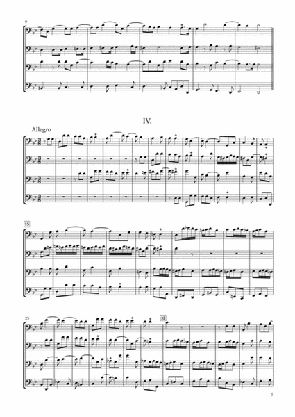 Sonata Op.34-1 for Four Violoncellos image number null
