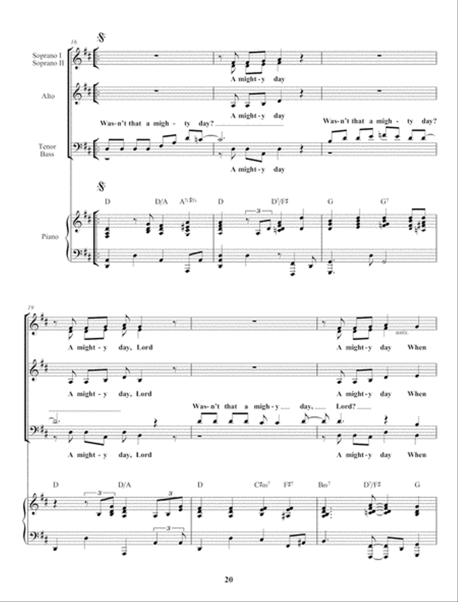 This Is Christmas! 4-Part scores gallery preview page 5