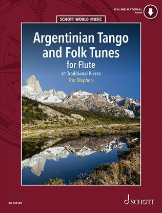 Book cover for Argentinian Tango and Folk Tunes for Flute