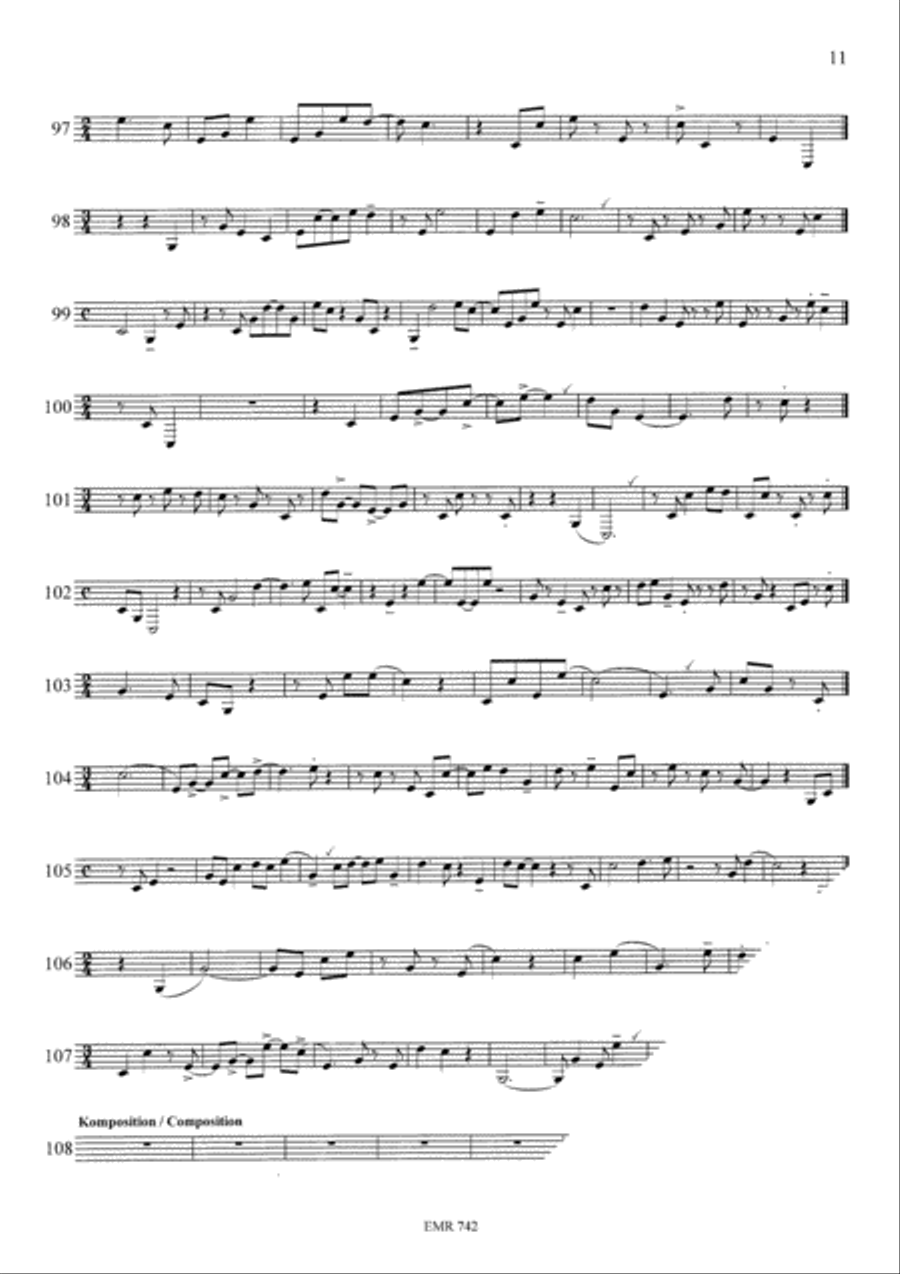Methode de Rythme Alphorn scores gallery preview page 12