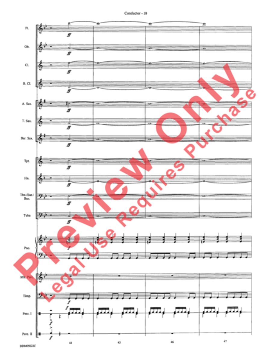Belwin Beginning Band Kit #1 Concert Band scores gallery preview page 13