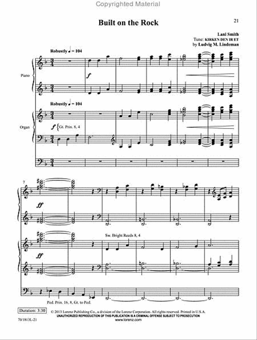 The Church Triumphant Organ scores gallery preview page 4