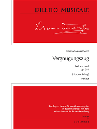 Book cover for Vergnugungszug op. 281