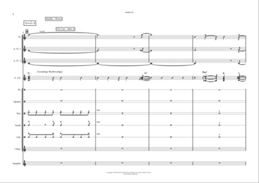 Minha Fé Minha Fé Jazz Ensemble scores gallery preview page 2