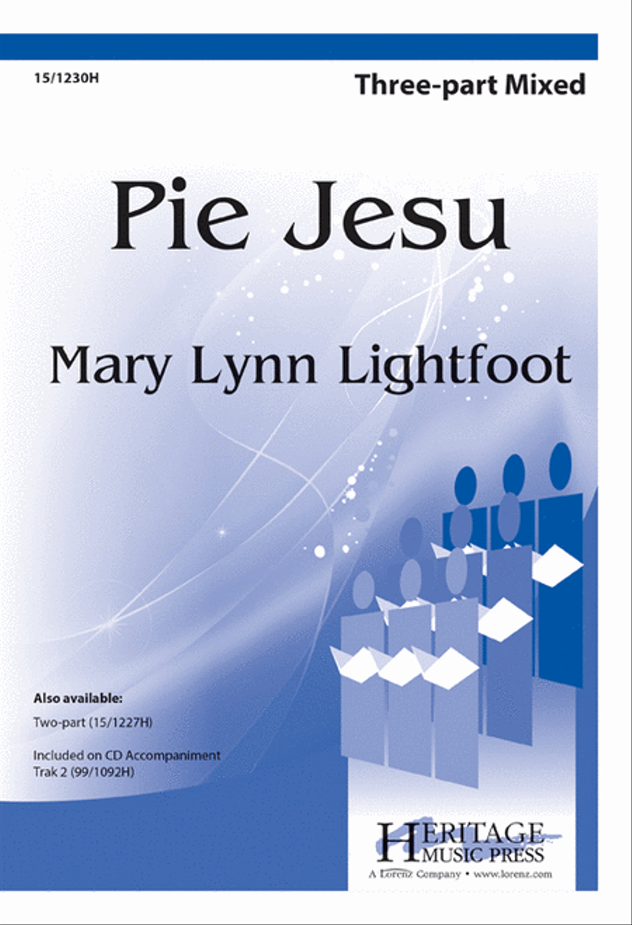 Pié Jesu 3-Part scores gallery preview page 1